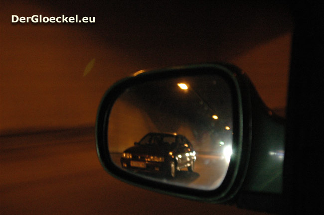 Blindflug durch den Autobahntunnel