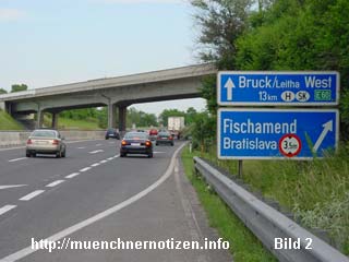 Die Abfahrt 19 auf der A4