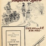 Motorrad Imperia Sport 500 ccm aus 1928